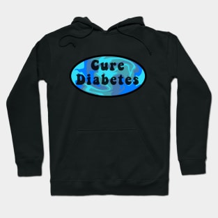 Cure Diabetes Retro Hoodie